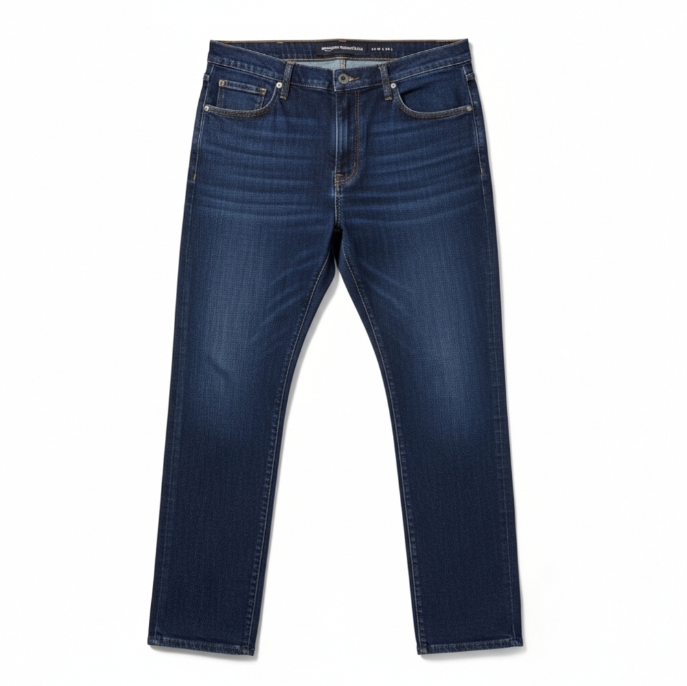 Amazon Essentials 42x30 Men’s Dark Wash Denim Jeans Pants Athletic